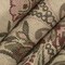 Green-Red-Burgundy Floral Performance Grade Damask Geometric Woven Pattern Upholstery Fabric by The Yard - SKU: Portage Fern